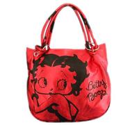 BETTY BOOP - Grand Sac shopping Rouge