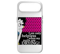 Betty Boop Je ne suis impuissante Que Lorsque Mes Ongles sèchent Coque pour iPhone Air