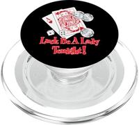 Betty Boop Luck Be A Lady Tonight Casino PopSockets PopGrip pour MagSafe