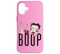 Betty Boop Lying Down Clin d'œil Coque pour iPhone 16 Plus