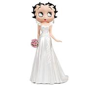 Betty Boop - Mariée - Robe de mariée blanche - Figurine à collectionner - 31,5 cm