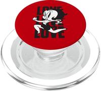 Betty Boop Running Love Saint-Valentin PopSockets PopGrip pour MagSafe