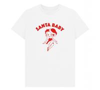 Betty Boop - T-shirt motif/style graphique SANTA BABY - Adulte (PN1888)