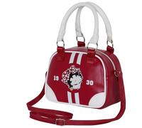 Betty Boop Varsity-Sac à Main Bowling Fashion, Bordeaux, 22 x 16 cm