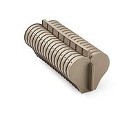 Betty Bossi Lot de 2 moules à pain en forme de cœur en silicone de qualité supérieure, avec lequel la pâte ne colle pas.