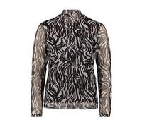 Betty & Co 2179/3152 T-Shirt, Naturel/Noir, XL Femmes