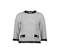Betty & Co 5891/3319 Pull-Over, Crème/Noir, 46 Femme