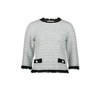 Betty & Co 5891/3319 Pull-Over, Crème/Noir, 48 Femme