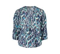 Betty & Co Damen Tunique à imprimé Dark Blue/Petrol 40