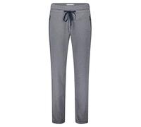 Betty & Co Damen Pantalon à Enfiler à Poches zippées Bleu foncé/Gris 48