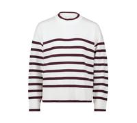 Betty & Co Pull-over merlot / blanc, Taille XXXL