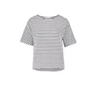 Betty & Co Pull-over noir / blanc, Taille XXXL