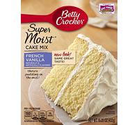 Betty Crocker de Super Moist Vanille française mélange à gâteau (3 packs
