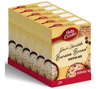Betty Crocker Lot de 6 moules à muffins au chocolat noir 320 g