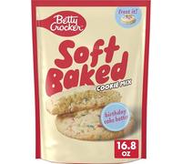 Betty Crocker Mélange de biscuits doux au four, pâte à gâteau d'anniversaire aromatisée, 476,3 g