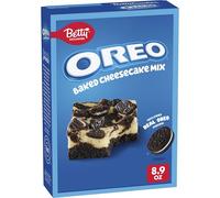 Betty Exclusives OREO Mélange de gâteau au fromage cuit au four, avec de véritables morceaux de biscuits OREO, 252,3 g