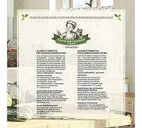 Betty's Lot de 6 boîtes de Nourriture Humide pour Chat, sans céréales, Viande de qualité supérieure, Cuite délicatement, Convient à Toutes Les Races de Chats, Poulet et Veau avec Huile de bourrache 6