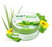 Betty's Gel apaisant à l'Aloe Vera 100% naturel pour corps, visage et mains 300 ml