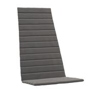 Between Lines Coussin d'assise pour chaise longue d'extérieur Skagerak by Fritz Hansen Charcoal - 5706420079729