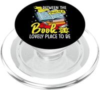 Between The Pages of A Book is A Lovely Place to Be PopSockets PopGrip pour MagSafe