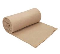 Betz Couverture Polaire Uni de Luxe Plaid en Polaire Taille 130x170 cm Qualité 180 g/m² Couleur Sable