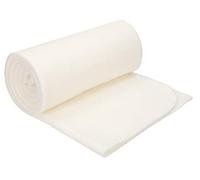 Betz de Luxe Couverture Polaire Plaid en Polaire Taille 130x170 cm qualité 180 g/m² Couleur Unie Creme