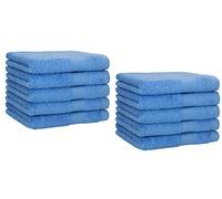 Betz Set de 10 Serviettes Premium pour invités essuie-Mains 30 x 50cm Bleu Clair