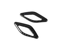 BEUAOCK Anneau décoratif en ABS for Haut-Parleur de Porte, Compatible avec Camaro 2017, 2018, 2019, 2020, 2021, 2022, 2023, 2024, Accessoires(Carbon Fiber Grain)