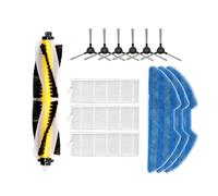 BEUAOCK Aspirateur Rouleau Principal Brosse latérale Filtre Hepa Chiffons de Nettoyage Chiffons compatibles avec Eziclean One Aqua 210 Robot aspirateur Brosses de Nettoyage Vadrouille