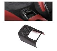 BEUAOCK Autocollant en Fibre de Carbone for Couvercle de Coffre arrière, Compatible avec Toyota GR Supra MK5 A90 2019-2022, Accessoires de Voiture(Forged Pattern)