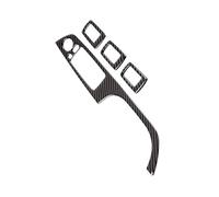 BEUAOCK Autocollants décoratifs for Cadre de Bouton de lève-vitre, Accessoires intérieurs compatibles avec BMW Série 3 E90 2005-2012(Black)
