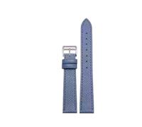 BEUAOCK Bracelet de Montre en Cuir Compatible avec Les Bracelets de Montre Hermes à Boucle ardillon à dégagement Rapide for Femmes(Blue,20mm)