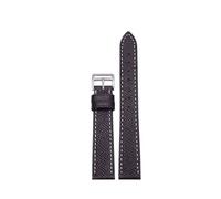 BEUAOCK Bracelet de Montre en Cuir Compatible avec Les Bracelets de Montre Hermes à Boucle ardillon à dégagement Rapide for Femmes(Black-White Line,10mm)