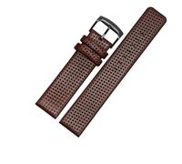 BEUAOCK Bracelet de Montre en Cuir Compatible avec Les modèles Citizen AW0015-08E et AW0010-01AE, Souple et Confortable, avec Trou d'aération, 20 mm(Brown-Black,20mm)