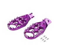BEUAOCK Compatible avec Le kit de pédales de Repose-Pieds élargi for vélo électrique Surron, Compatible avec Les modèles 2025/23 Surron Light Bee XS L1E E Ride Pro SS 2.0 3.0(PP Enlarged Footpegs)