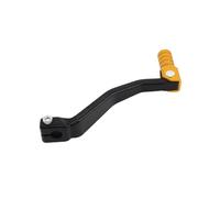 BEUAOCK Compatible avec Les Motos, VTT, Dirt Bike, Pit Bikes, Levier de Vitesse Kayo, Levier de Changement de Vitesse Pliable en Aluminium CNC for Moto(Black Gold)