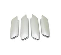 BEUAOCK Compatible avec Les pièces intérieures de Voiture Civic 11e génération 2022-2024, Interrupteur de Porte, fenêtre, accoudoir, Bouton en Verre, Garniture latérale, décoration(Silver)