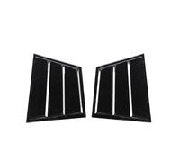 BEUAOCK Compatible avec Mazda 6 Atenza 2014 2015 2016 2017 2018 2019 2020 2021 Couvercle de volet de Lunette arrière de Voiture Garniture de Ventilation latérale Couverture de Pare-Brise(Gloss Black)