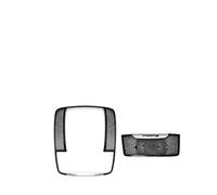 BEUAOCK Compatible avec Mercedes AB CLA GLB GLA GLE Classe W177 W247 C118 X247 H247 W167 EQA EQB 2020-2024Couvercle de Lampe de Lecture Avant de Voiture(with Eyeglass D)