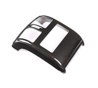 BEUAOCK Compatible avec Mercedes GLK X204 2008-2015 Voiture Texture Carbone Console Centrale Arrière Climatisation Sortie D'aération Couverture Garniture De Protection(Color:Carbon Texture)