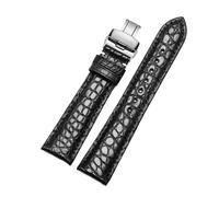 BEUAOCK Compatible avec Mido Compatible avec IWC Compatible avec Tissot Compatible avec Omega Longines Bracelet(Black-Silver B,22mm-Width)