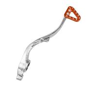 BEUAOCK Compatible avec SX SXF XC XCF XCW EXC EXCF Six Days SMR450 125-500CC 2023-2025 Levier de Pied arrière de Moto Accessoires de vélo de saleté(Silver Orange Normal)