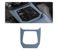 BEUAOCK Housse de Protection for Levier de Vitesse de la Console Centrale BMW X3 2025, gainée de Cuir, Anti-Rayures, Accessoires de décoration intérieure(Blue)