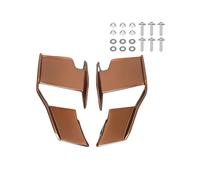 BEUAOCK Kit d'ailes aérodynamiques en Fibre de Carbone for Motos BMW S1000R, M1000R, S1000R, S1000R 2021-2023(Bronze Colour)