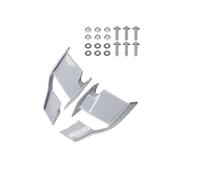 BEUAOCK Kit d'ailes aérodynamiques en Fibre de Carbone for Motos BMW S1000R, M1000R, S1000R, S1000R 2021-2023(Bluestone Grey)