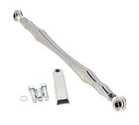 BEUAOCK Levier de Vitesses de Moto 320 mm, chromé/Noir, Compatible avec Touring Trike Softail CVO(Chrome)