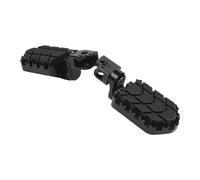 BEUAOCK Repose-Pieds de Moto réglables et rotatifs, Accessoires compatibles avec CFMOTO CF Moto 450MT MT450 MT 450 2021-2025(Black with Cover)