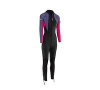 Beuchat - Aquatrek F 5-4-3mm - Combinaison longe-côte femme Noir / Violet / Rose - M