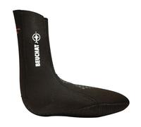 Beuchat - Chaussons Elite 3mm - Chaussons de plongée Noir - L