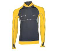 Beuchat Atoll 2 Mm Long Sleeve Rash Guard Jaune,Gris XS Homme